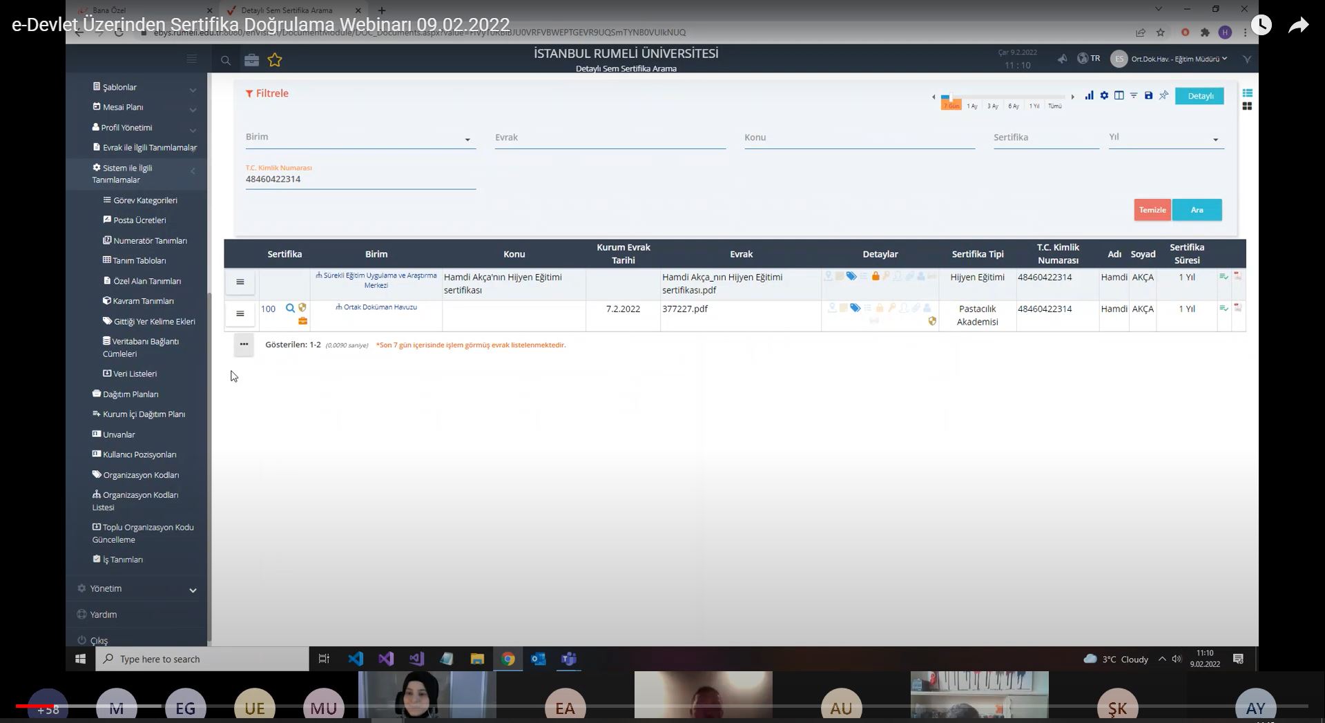 CBKSoft e-Devlet Üzerinden Sertifika Doğrulama Webinarı